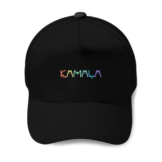 Kamala Harris Cat Rainbow Funny Election 2024 Baseball Caps