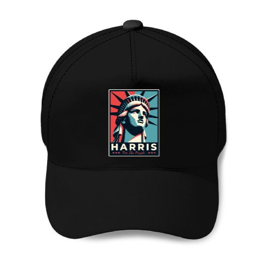 Harris 2024 statue of liberty Kamala Harris Baseball Caps