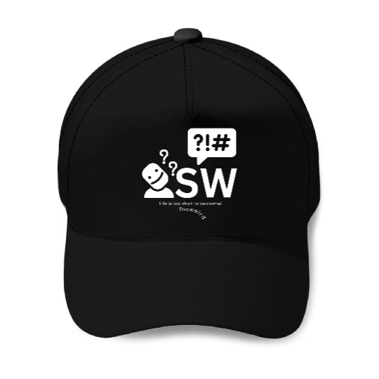 Stay weird, Life is too short to be normal. Baseball Caps