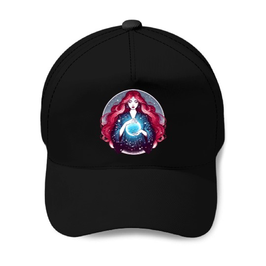 Celestial Sorceress Baseball Caps