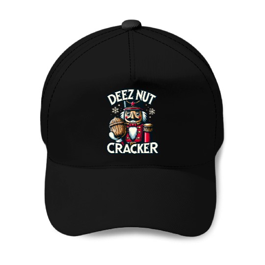 Deez Nut Nutcracker Meme Baseball Caps: Funny Christmas