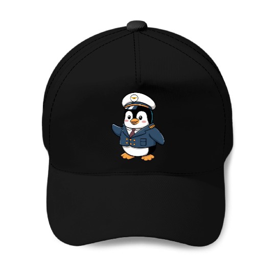 Penguin Famila, Funny Penguin , Penguin Logo Baseball Caps