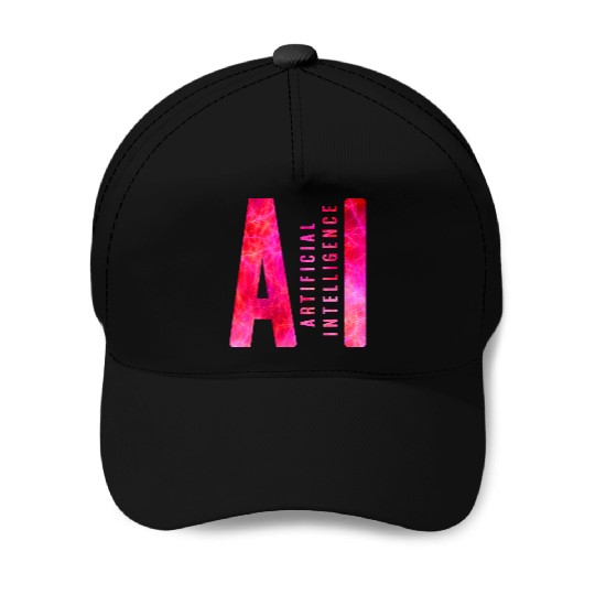 AI Artificial Intelligence Baseball Caps