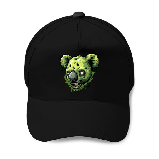 Zombie Koala Baseball Caps