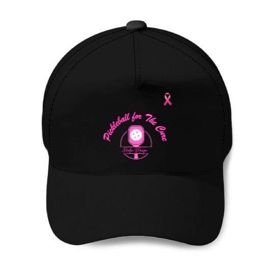 Pickleball For the Cure Baseball Caps