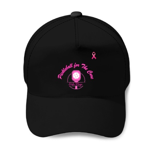 Pickleball For the Cure Baseball Caps