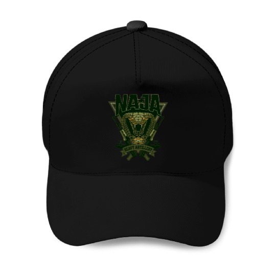 Military unit logo "NAGA" Baseball Caps