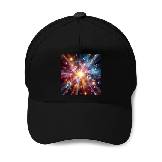 Champagne Supernova Baseball Caps