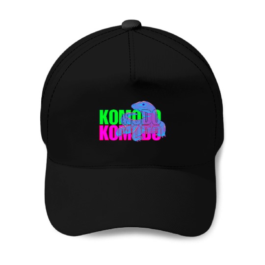 Majestic Komodo Dragon Baseball Caps