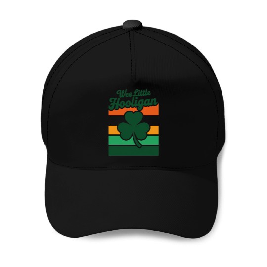 St Patricks Day Wee Little Hooligan Funny Baseball Caps