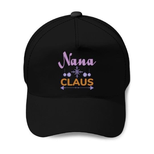 Nana Claus Baseball Caps