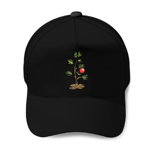 Funny Christmas Tree Peanuts Christmas Baseball Caps