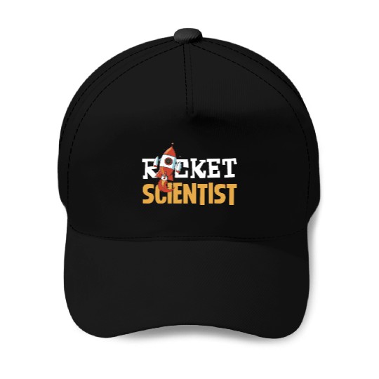 Rocket Scientist Cute Cartoon Rocket Fun Baseball Caps