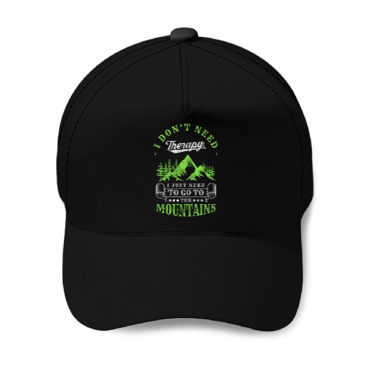 Mountaineering Mountain Hike Abseiling Baseball Caps