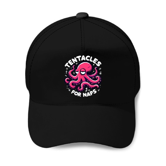 The Ink-Credible Adventures of Ollie the Octopus Baseball Caps