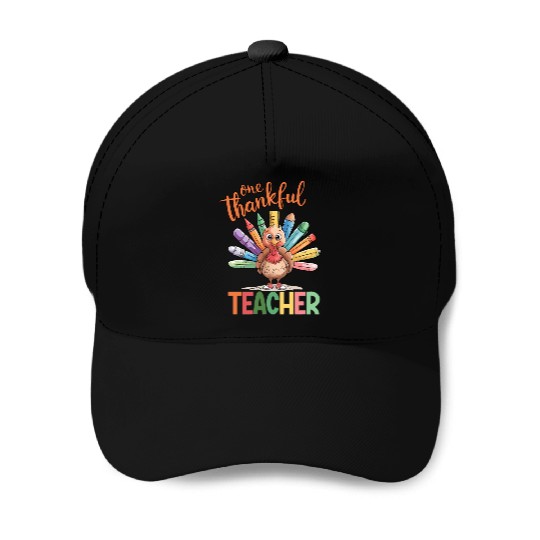 Thanksgiving Teacher Turkey Costume Gifts Baseball Caps