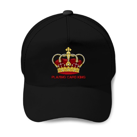 Playing card king ## Baseball Caps