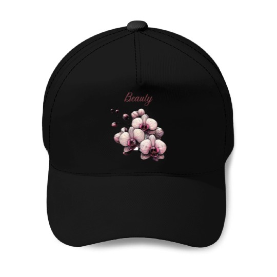 Orchid Elegance: A Symbol of Timeless Beauty Baseball Caps