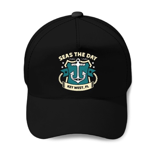 Key-West SEAS A DAY KEY-WEST SEAS Yachting Baseball Caps