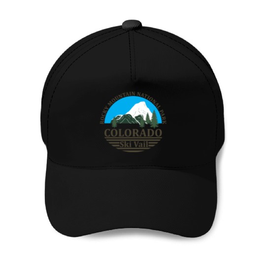 Vail Colorado ski resort Baseball Caps