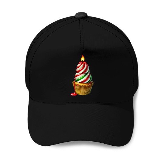 Christmas ice cream, Merry Christmas Baseball Caps