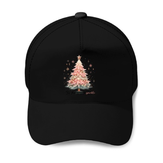 Tis The Season To Sparkle Baseball Caps
