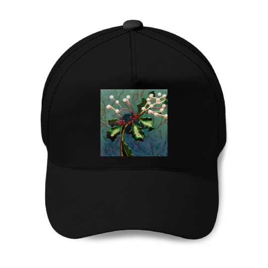 Your mistletoe Baseball Caps