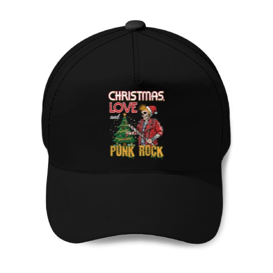 Rocky Christmas: Santa Claus Concert In Punk Rock Baseball Caps