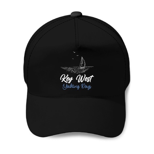 KEY-WEST FLORIDA YACHTING DAYS Sailing Outfit Baseball Caps