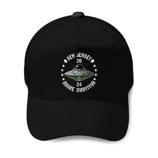 New Jersey Drone Survivor | NJ Drones Aliens UAPs Baseball Caps