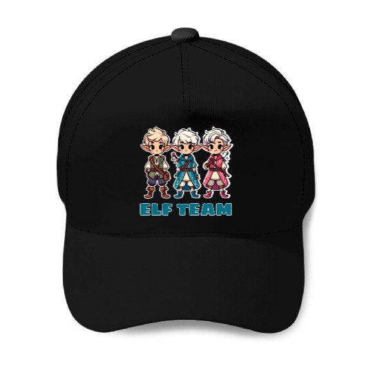 Enchanted Elf Vibes Baseball Caps