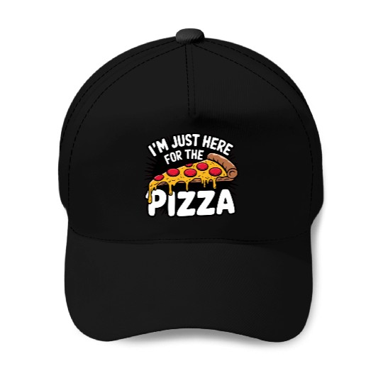 pizza national day celebrating Baseball Caps