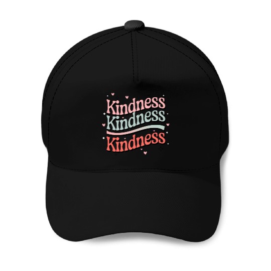 Kindness in Pastels - Spread the Love Baseball Caps