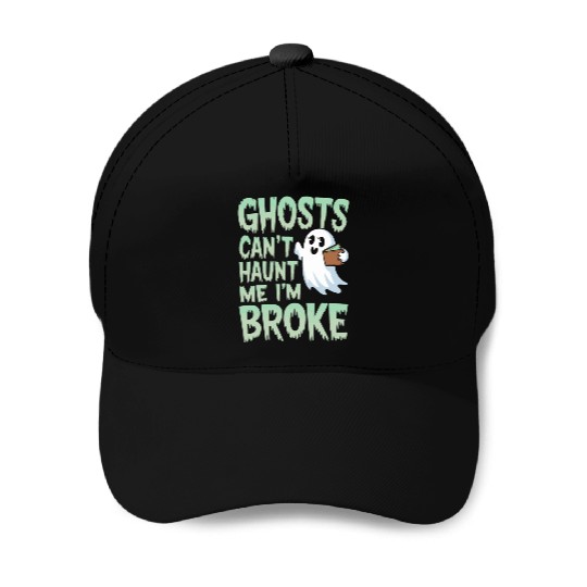 Paranormal Comedy Funny Ghost Humor Lighthearted Baseball Caps