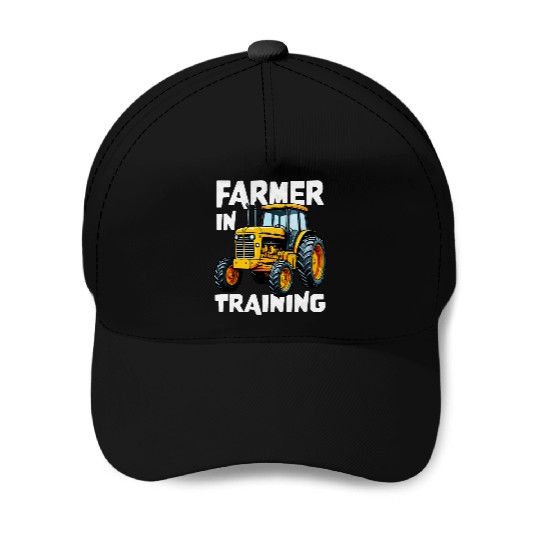 Farmer in Training Farming Tractor Lover Baseball Caps