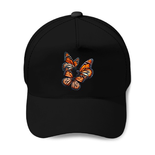 Monarch Butterflies Butterfly Lover Lepidopterist Baseball Caps