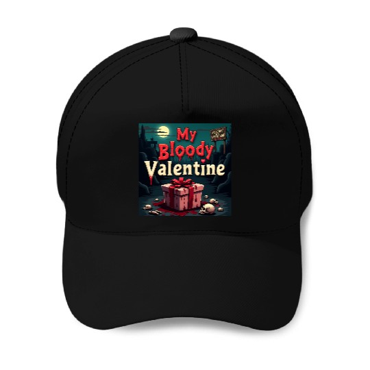 My bloody Valentine Baseball Caps