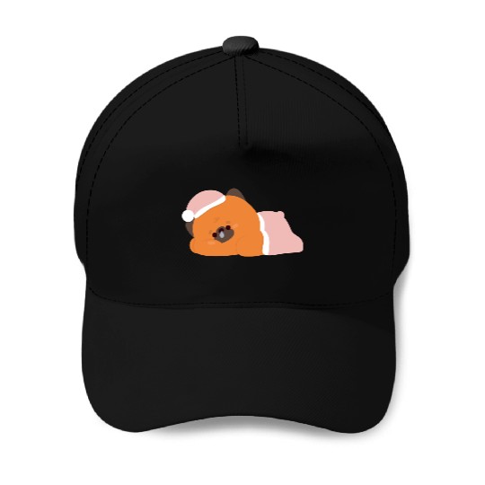 Tired German Shepherd Baseball Caps