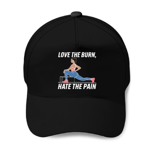 Bulgarian Squat Exercise Fitness Workout Gym Baseball Caps