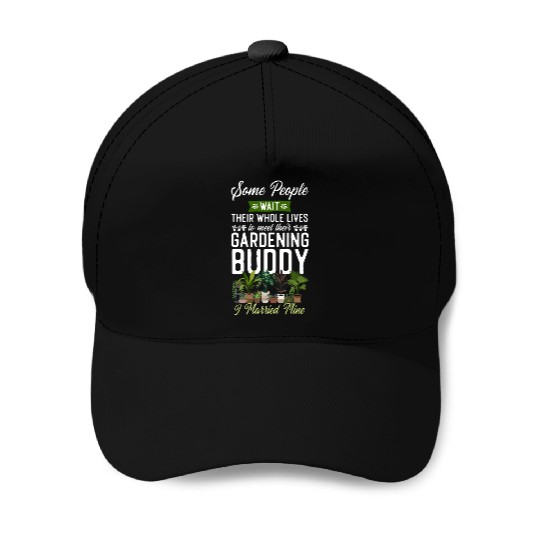 Plant Lover Gardening Husband Wife Baseball Caps
