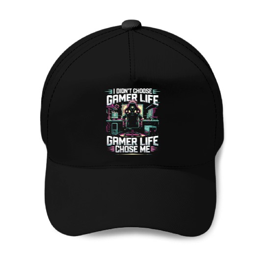 Embrace The Gamer Life For All Gaming Enthusiasts Baseball Caps