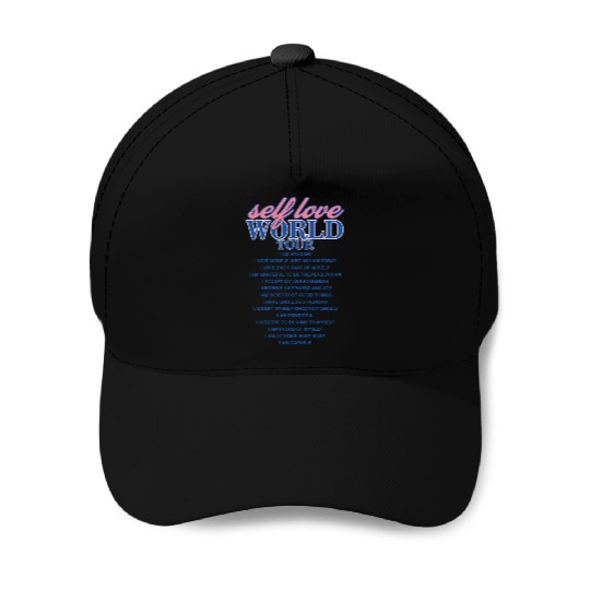 Selflove World Tour Baseball Caps