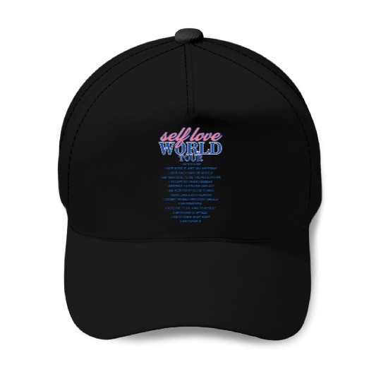 Selflove World Tour Baseball Caps
