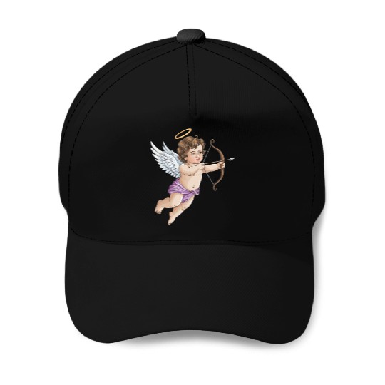 Cupid Angel Baseball Caps