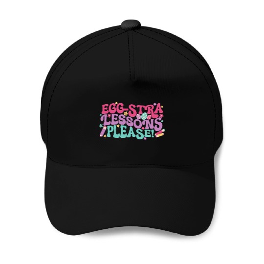 Funny Easter teacher Baseball Caps gift