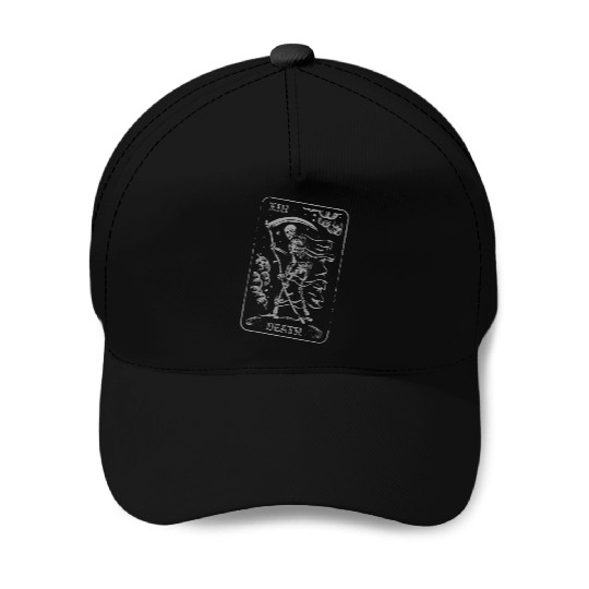 XIII Death Tarot Card Baseball Caps