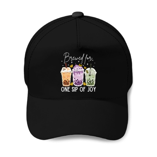 Boba tea lover Baseball Caps