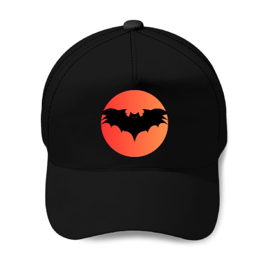 Bat Sun Baseball Caps
