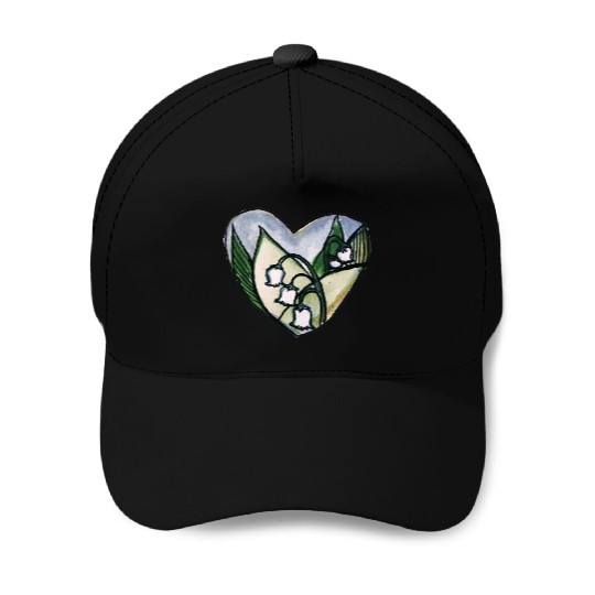 Lily of the Valley Baseball Caps