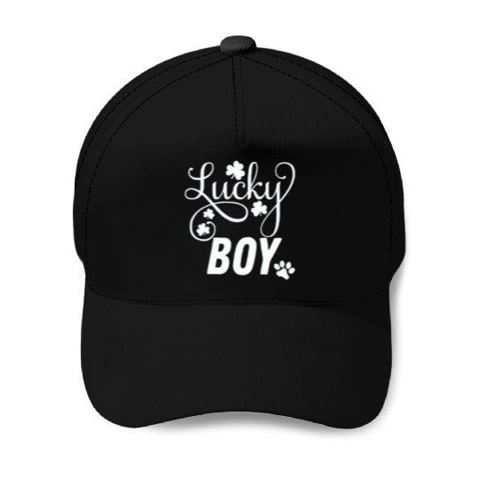 Lucky Boy St Patrick's Day Baseball Caps